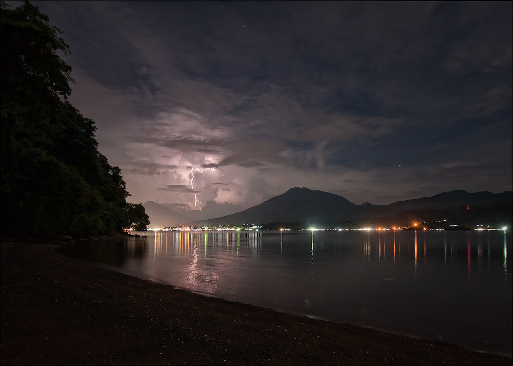 фотографии ночных городов, фотографии городов ночью